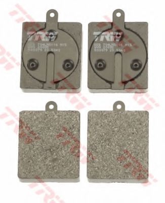 set placute frana,frana disc 2