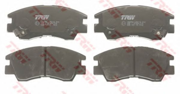 set placute frana,frana disc 2
