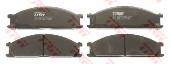 set placute frana,frana disc 2