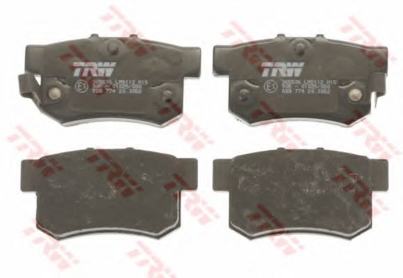 set placute frana,frana disc 2
