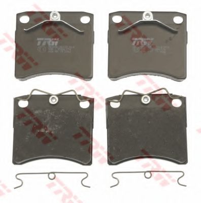 set placute frana,frana disc 2