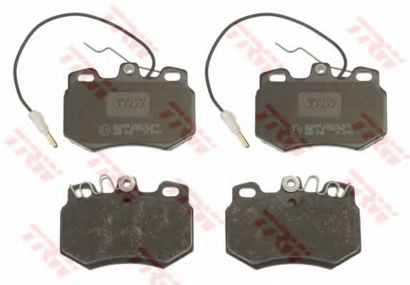 set placute frana,frana disc 2