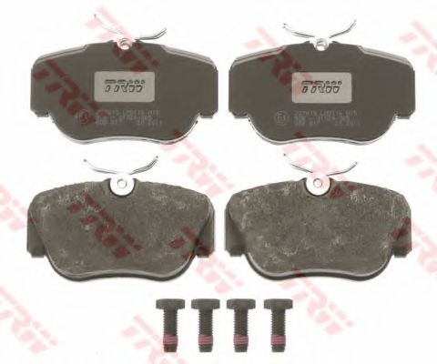 set placute frana,frana disc 2