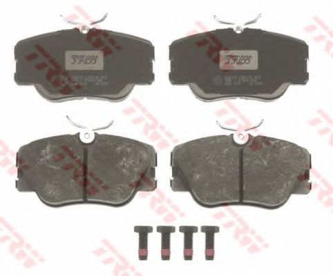 set placute frana,frana disc 2