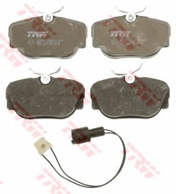 set placute frana,frana disc 2