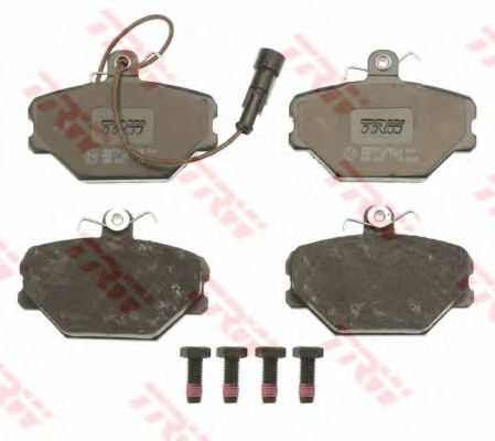 set placute frana,frana disc 2