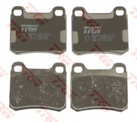 set placute frana,frana disc 2