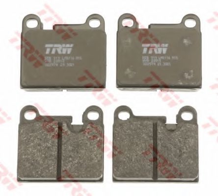 set placute frana,frana disc 2