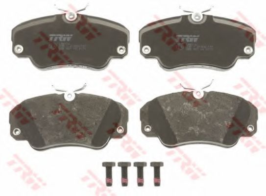 set placute frana,frana disc 2