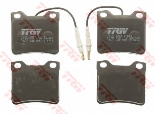 set placute frana,frana disc 2