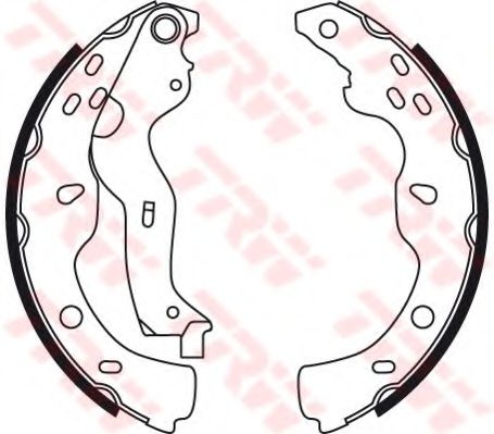 GS8743 Set saboti frana TRW 