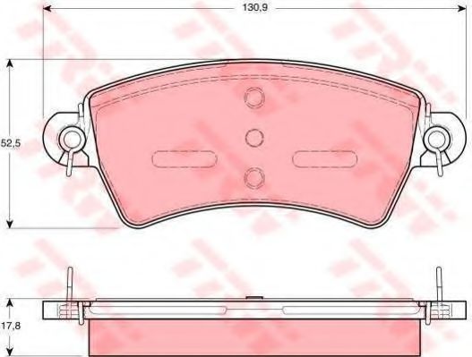 Set frana, frana disc