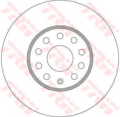 Set frana, frana disc 2