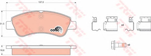 Set frana, frana disc