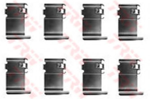Set accesorii, placute frana