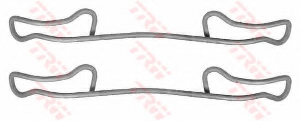 Set accesorii, placute frana