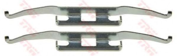 PFK407 Set accesorii, placute frana TRW 