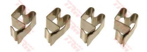 Set accesorii, placute frana