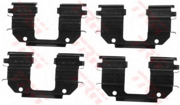 Set accesorii, placute frana