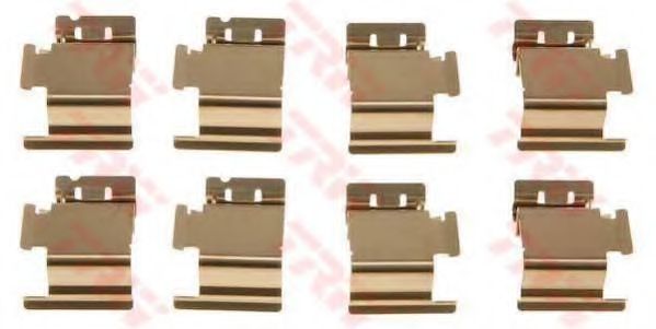 Set accesorii, placute frana