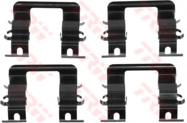 Set accesorii, placute frana