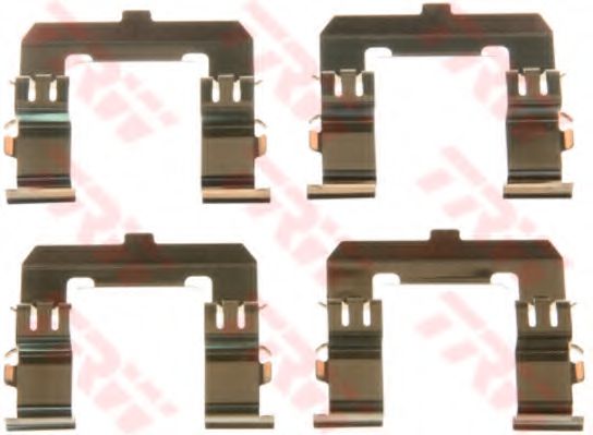 Set accesorii, placute frana