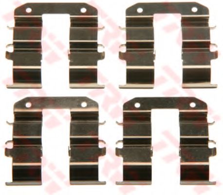 Set accesorii, placute frana