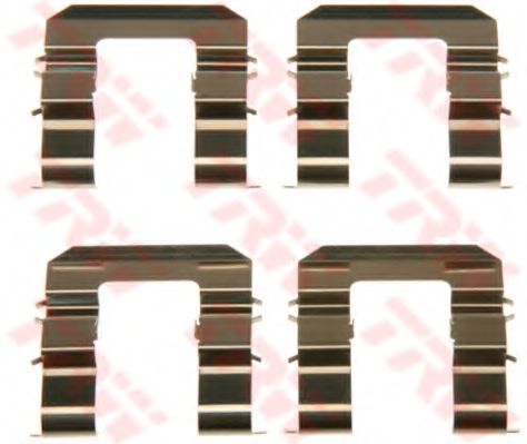 Set accesorii, placute frana