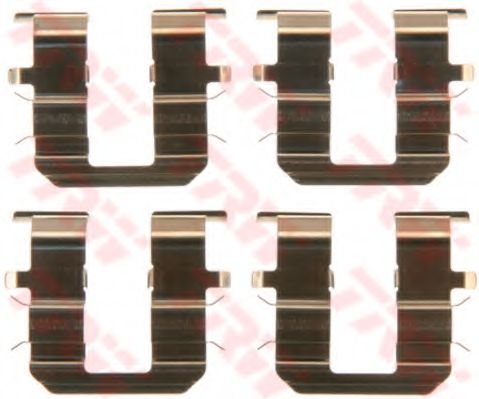 Set accesorii, placute frana