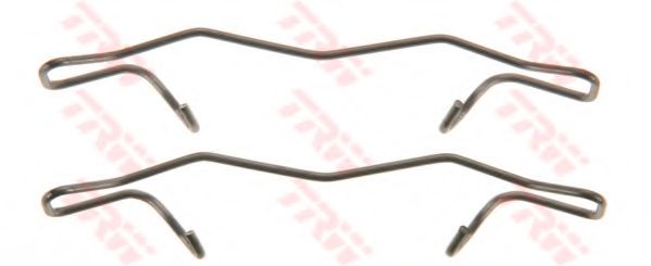 PFK592 Set accesorii, placute frana TRW 