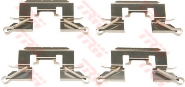Set accesorii, placute frana