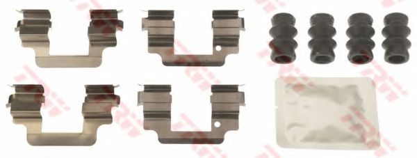 PFK643 Set accesorii, placute frana TRW 