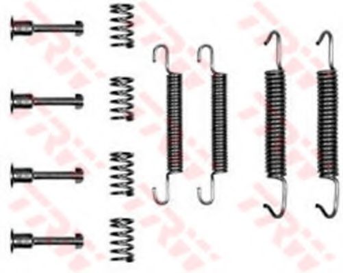 set accesorii, saboti frana parcare
