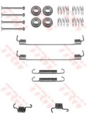 Set accesorii, sabot de frana