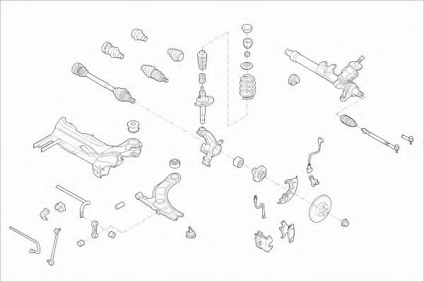 SKODA-OCTAV-FZ006 Directie ZF Parts 