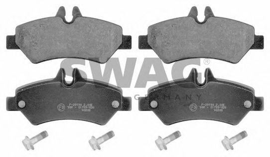set placute frana,frana disc 2
