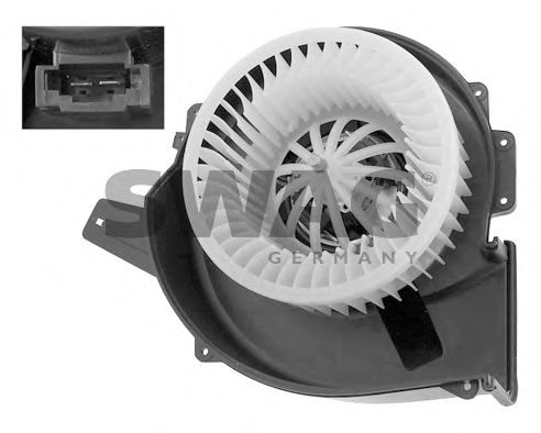 30 92 7306 Ventilator, habitaclu SWAG 