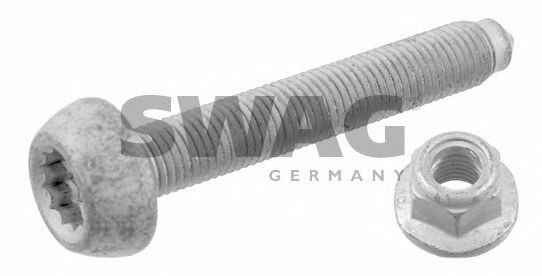 30 92 7876 Set suruburi, carcasa rulment sarcina amortizor SWAG 