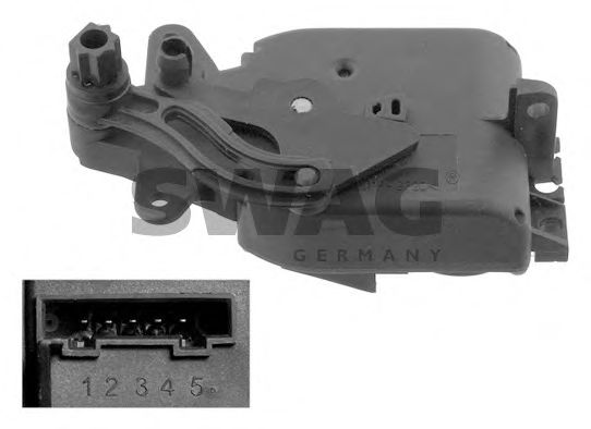 30 93 4151 Ventil comutare, clapete ventilatie SWAG 