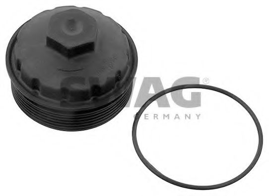 30 93 9698 Capac, carcasa filtru ulei SWAG 