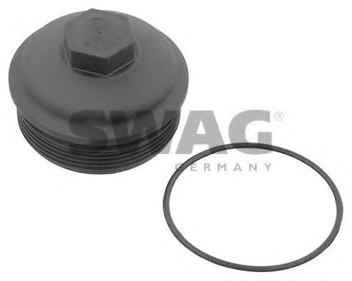 30 93 9699 Capac, carcasa filtru ulei SWAG 