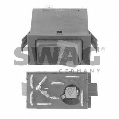 54 91 8147 comutator ,lumini de avarie SWAG 