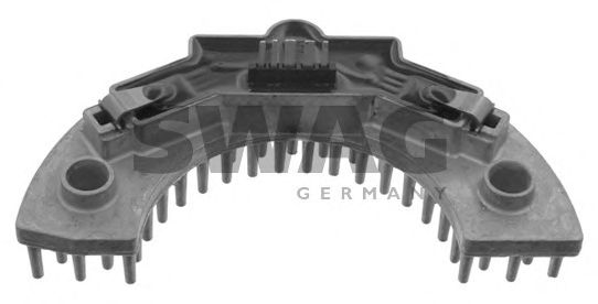 62 93 7070 Rezistor, ventilator habitaclu SWAG 