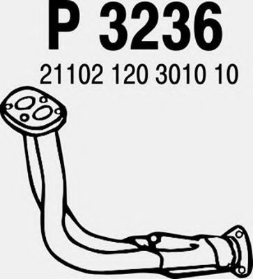 P3236 Racord evacuare FENNO 