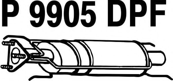 Filtru funingine/particule, sist.de esapament