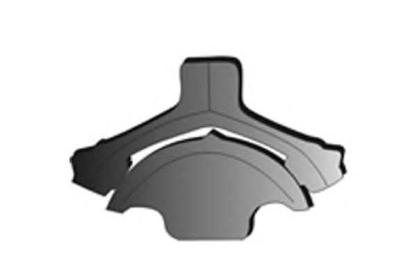 Banda cauciuc, sistem de esapament