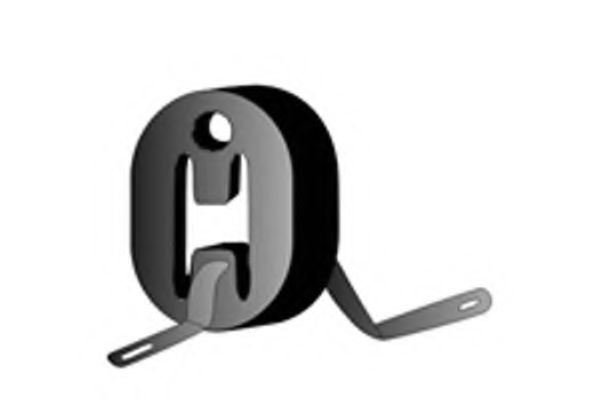 X50107 Banda cauciuc, sistem de esapament FENNO 