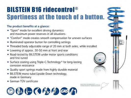 Bil_018384 Set suspensie, arcuri elicoidale / amortizoare BILSTEIN 