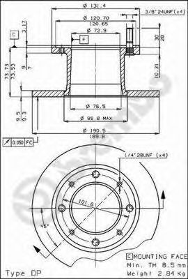Disc frana