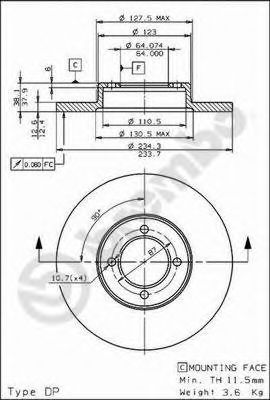 Disc frana
